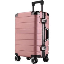 28 Inch Hard Shell Spinner Luggage with USB Charging Port, Dual Lock, Cup Holder and Smooth Wheels