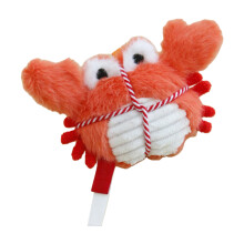 Kreeft/Krab Katten Knuffel Met Kattenkruid En Jingling-Krabstijl