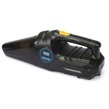4 in 1 Car Vacuum Cleaner and Portable Tire Inflator 120W 6000Pa with Digital Display and LED Light