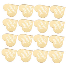 25Pcs Valentine's Day Cake Toppers Heart Shape Cupcake Picks Festive DIY Dessert Party Decor
