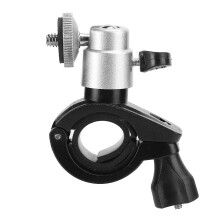 Universal Rearview Mirror Dash Cam Mount, 360 Adjustable Car Camera Holder with NonSlip Grip, Silver