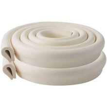 Paracolpi per bordi di mobili per un ambiente domestico sicuro, la sicurezza prima di tutto. Gomma acrilonitrile butadiene a forma di U (2 m)