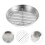 3Sets Stainless Steel Baking Pan for Baking with Draining Rack Silver 4
