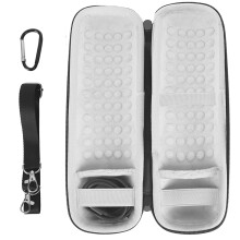 Carrying Case for JBL Flip 6 Hard EVA Protection Waterproof Travel Bag with Shoulder Strap and Storage (Gray)