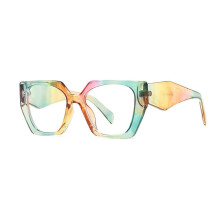 Colorful Retro Blue Light Blocking Computer Reading Glasses 1.5x Anti Glare for Women and Men