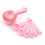 5Set(11PCS/Set) Measuring Cups and Spoons Set, Stackable Plastic Measuring Spoons Cups for Dry and Liquid Ingredient 4
