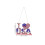 2Pièces Plaques Décoratives En Bois Usa Multicolores 2