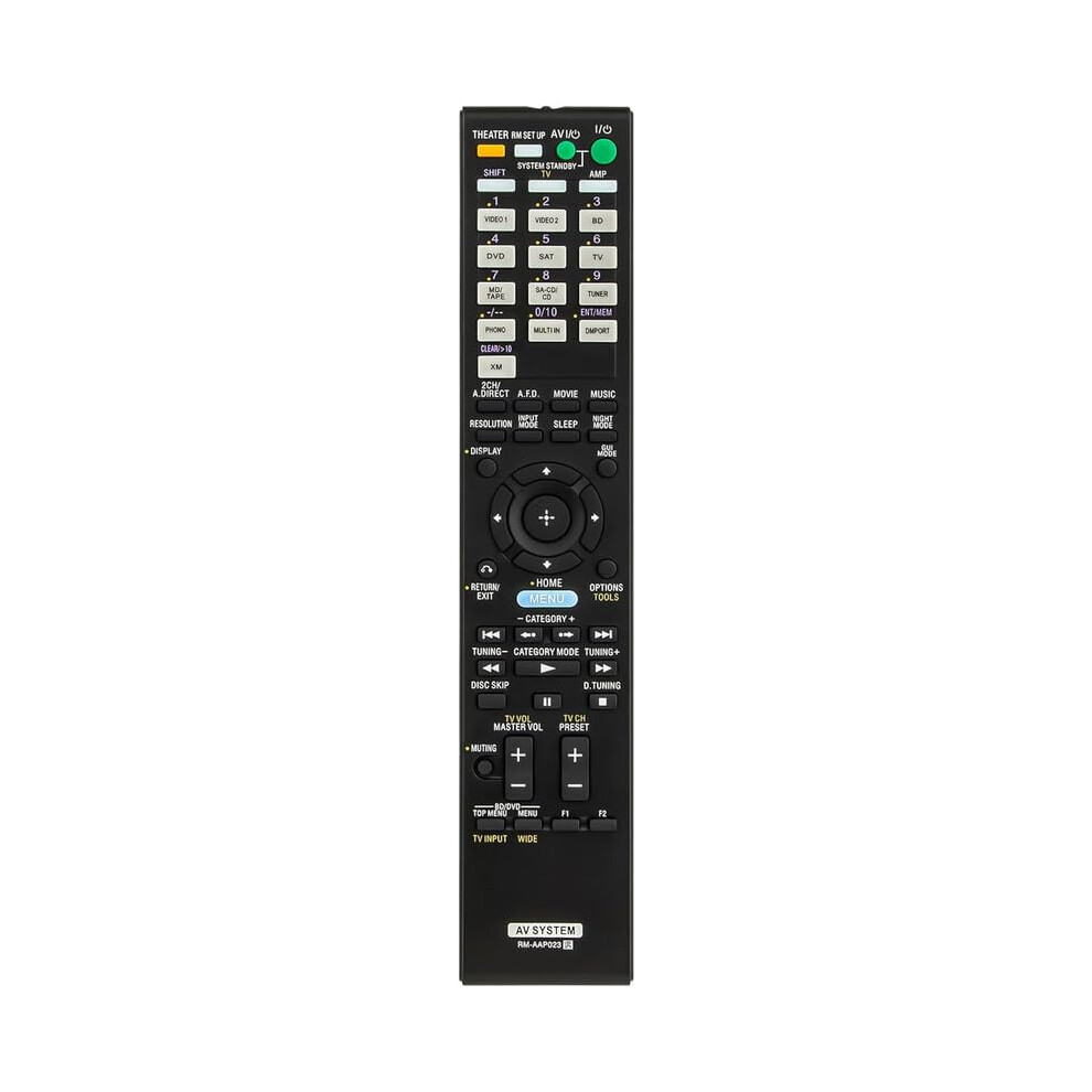 Av Receiver Remote Control Rmaap023 Replacement For Sony Strdg920 No Programming Needed 9073542230120