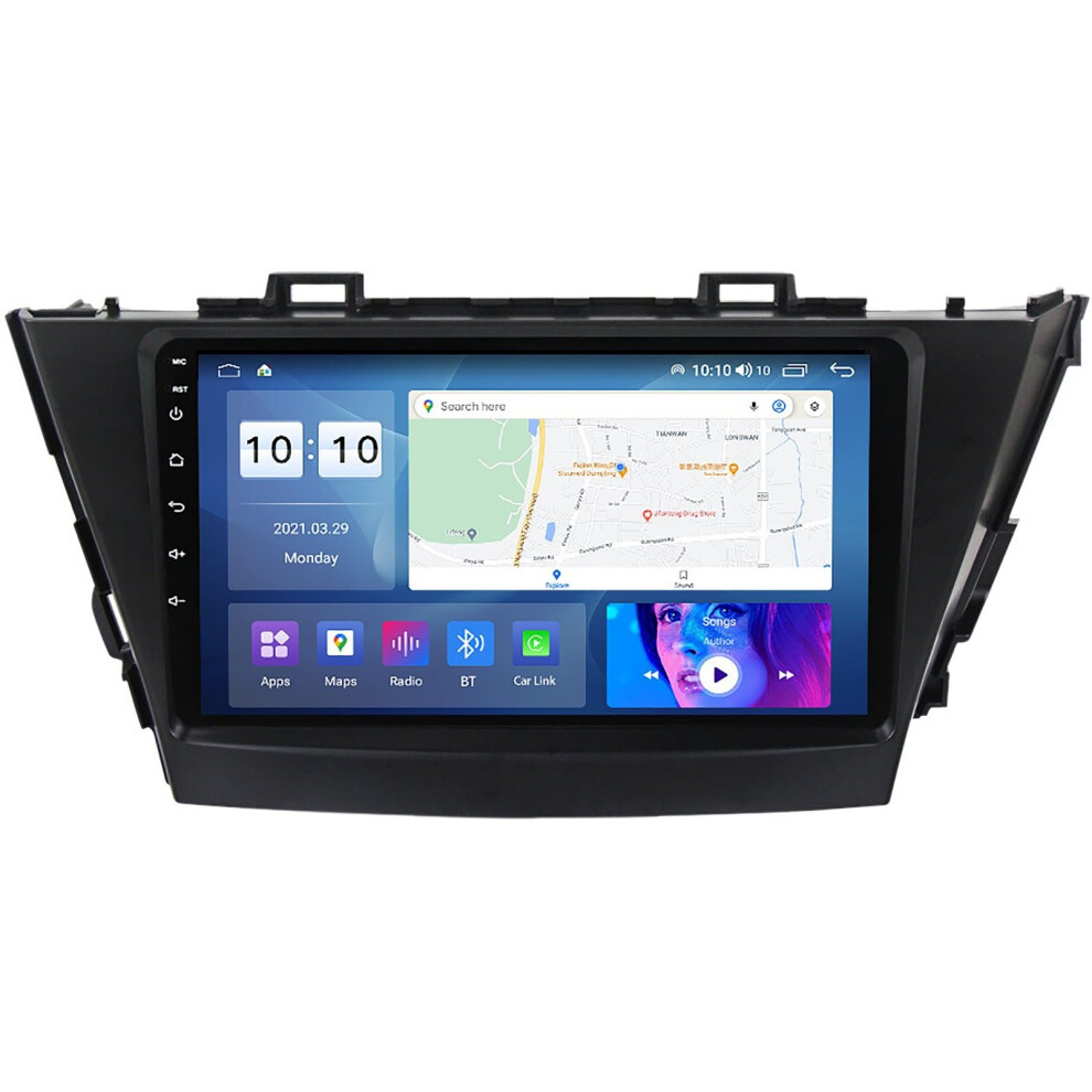 Android Car Stereo 9 Inch Touch Screen For Toyota Prius 20122017 With Carplay Gps Bluetooth 5.0 9073542230533