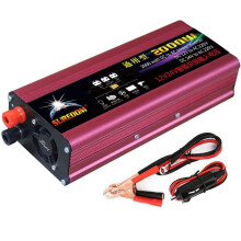 2000W Pure Sine Wave Car Power Inverter DC 12V/24V to AC 110V/220V with USB Charging and Safety Protection