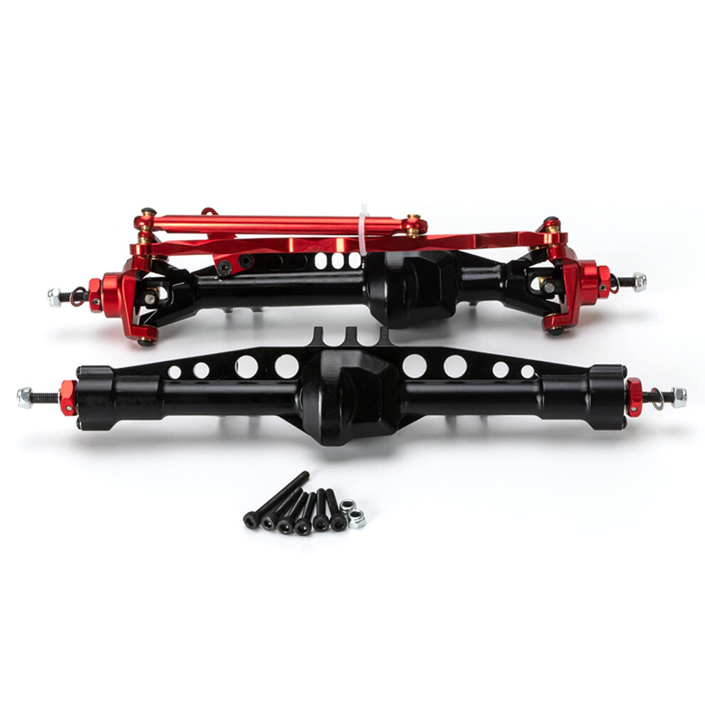 Aluminum Ar45 Straight Axle Cnc Machined With Offset Front Differential Metal Upgrade For Scx10 Iii 1/10 Rc Crawler 9330225614791