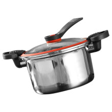 Low Pressure Pot Soup Pot Household Micro Pressure Cooker Double Handle Cooking Pot