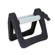 Aluminum Toothpaste Tube Squeezer Dispenser, WasteReducing Roller Design for Bathroom and Travel, Black