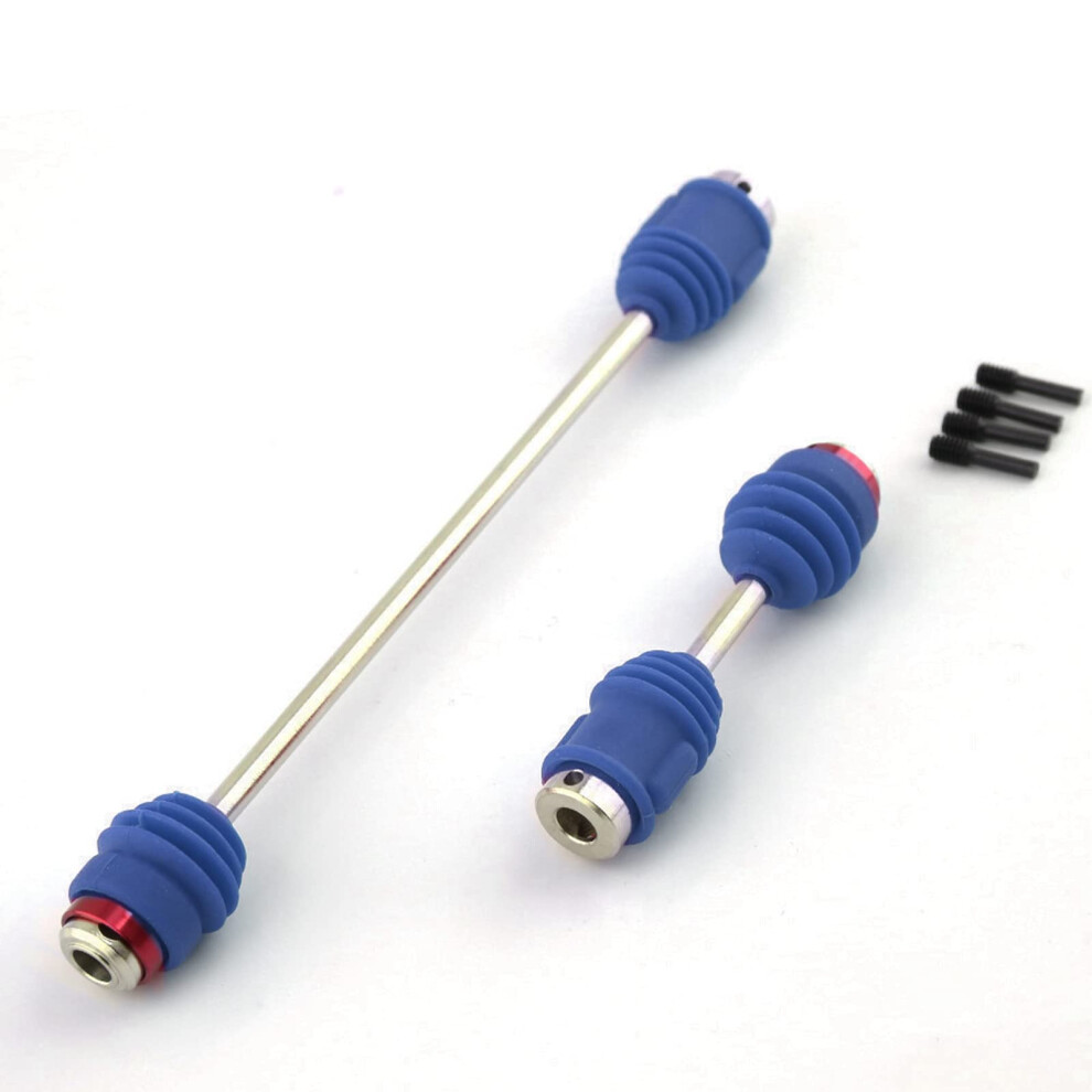 ÂDurability Steel Front And Rear Rc Car Drive Shaft Kit Upgrade Parts For Traxxas EâRevo 2.0 Blue 9073542272854