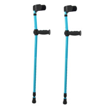 Forearm Crutches Pair for Adults, Lightweight Adjustable Aluminum Arm Crutches with Ergonomic Handles and Non Slip Tips