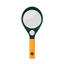 Handheld Magnifying Glass for Reading and Seniors, HD Glass Lens, 1 Piece, 150 x 245 mm 6 x 10 in