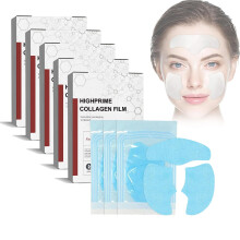 Korean Soluble Collagen Face Mask 5 Box Set for Deep Firming Lift and Instant Skin Tightening