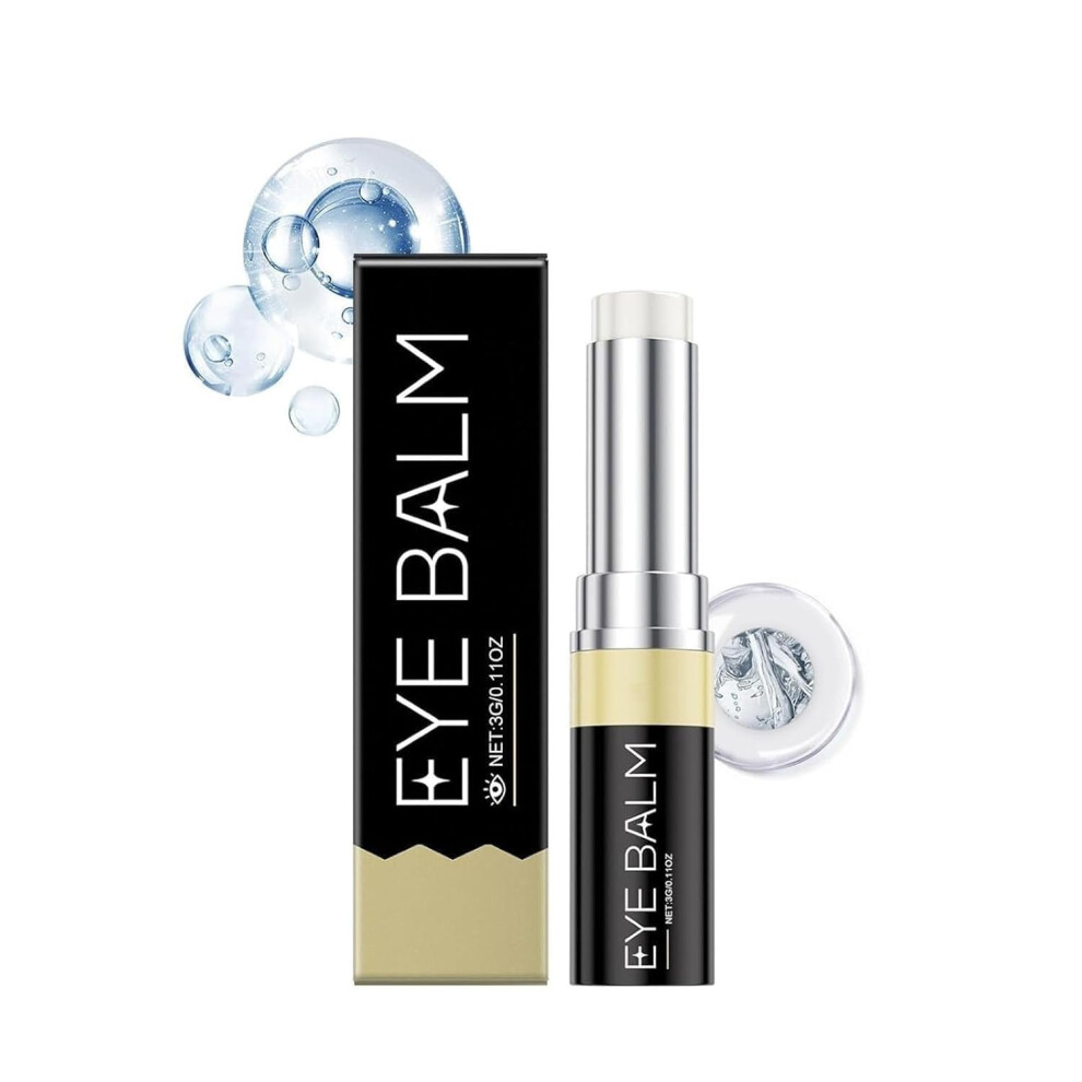 Dark Turmeric Eye Serum Stick For Circles And Puffiness, Instant Eye Bag Reduction Hydrating Balm 1Pcs