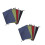 Zipper Document Bag Set, Waterproof Document Bags, B4 File Organizer, 10pcs Mixed Colors 1