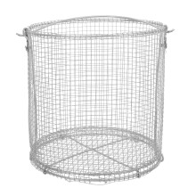 Stainless Steel Dip-and-Drain Basket for Ultrasonic Cleaner