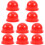 10Pcs Durable Red Plastic Warning Light Shells Lamp Cover Accessories 1