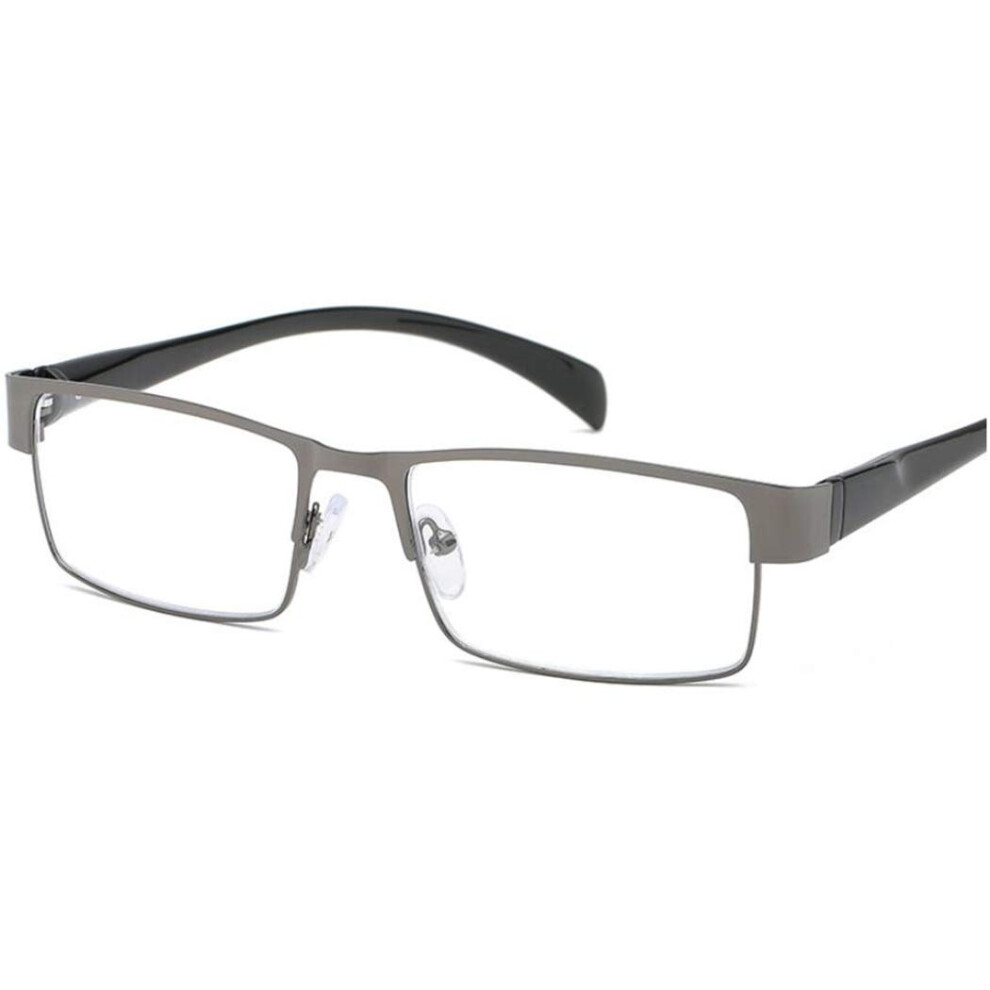 Blue/Light Blocking Reading Glasses For Men 400 Antiâ Lens Business Style Clear Vision