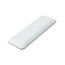 White Nail Arm Rest Cushion, Durable PU Leather Manicure Hand Pillow with Comfortable Arm Support for Salon Use