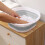 Collapsible foot bath basin with handle gray 5