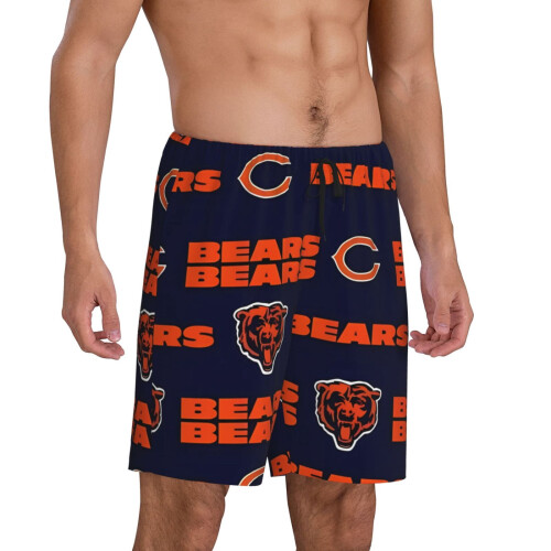 Ανδρικό κοντό παντελόνι πιτζάμας Chicago Sports Logo 1 ζευγάρι 1
