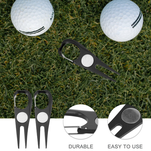 2 buc accesorii de golf accesorii de golf furcă consumabile compacte Divot 2