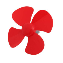 RC Boat Propeller 100mm 4 Vane DC 12V 9200RPM Model Motor Propeller with Stable Thrust Control