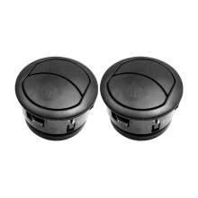 Car Air Vent for Chevrolet Sail 20092014, Durable Metal Dashboard Outlet Vent, Easy Direct Fit Replacement, Black Trim