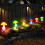 Solar LED landscape light multicolor 6-pack 4