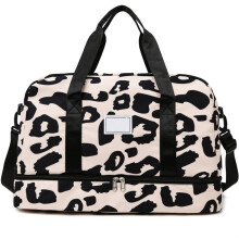 Travel Duffel Bag 20in for Men and Women, Weekender Gym Bag with Shoe Compartment and Wet Pocket