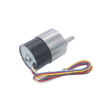 37mm Brushless Gear Motor DC 24V BLDC Motor Low Noise Reversible with PWM Speed Control and Brake