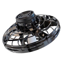 Flying Spinner Mini Drone Hand Controlled UFO Toy with Boomerang and Colorful LED Lights for Kids