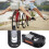 Pedali pieghevoli per mountain bike con cuscinetti, neri, 2 pezzi 2