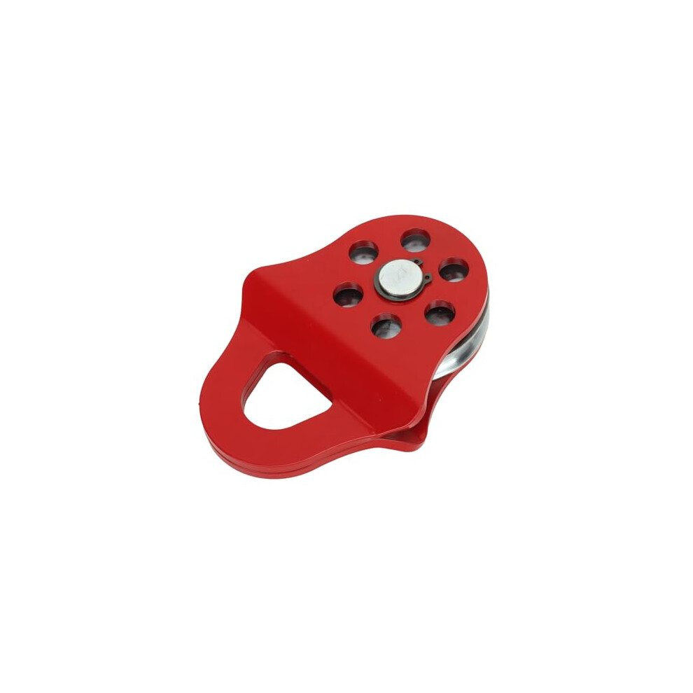 4 Ton Heavy Duty Winch Pulley Snatch Block, Red Towing Recovery Pulley For Truck Atv Utv 9073542233305
