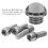 M6x18 Titan Vorbau Schraube Set 4 Stück Silber 1