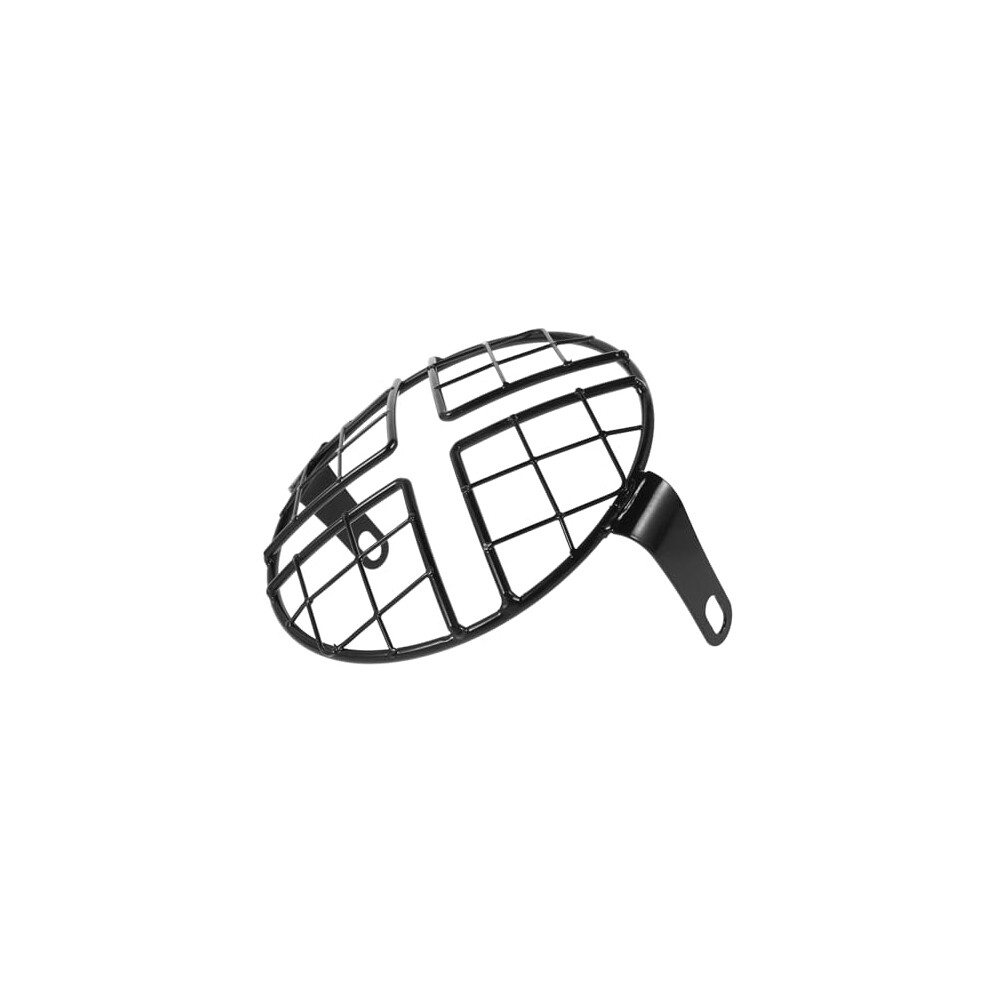 Motorcycle Headlight Grill Guard With Durable Mesh Design And Impactresistant Metal Shield 9073542233404