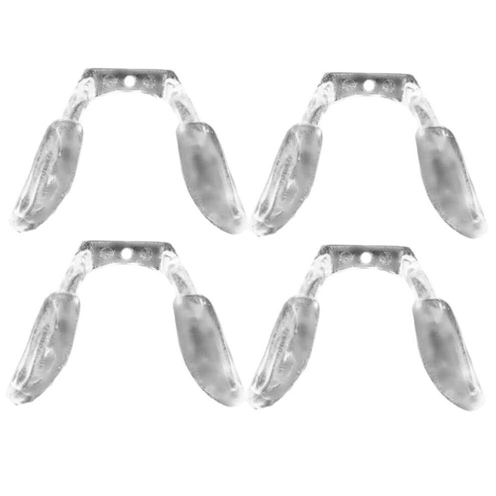 12pcs Soft NonâSlip Silicone Nose Pads for Glasses â Transparent Comfort Fit Replacement for Eyeglasses and Sunglasses