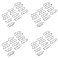 48Pcs Oval Tartlet Molds French Dessert Mousse Fruit Pie Tart Ring Quiche Cake Mold, Stainless Steel