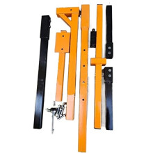 Air Conditioner Installation Tool with Foldable Bracket, Manual AC Lifting Hoist for Easy Mounting 13HP