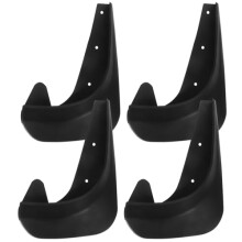 Car Mud Flaps 4pcs Universal Splash Guards for SUVs and Trucks with Adjustable Fit and Mud Splash Protection