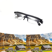 Adjustable Reading Glasses with Zoom Focus, MultiDistance Viewing and Flexible TR90 Frame for Men and Women (1PCS)