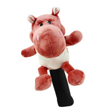 Golf Driver Headcover Red Hippopotamus 1pc