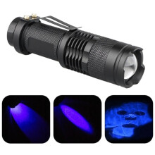 Inspecție lanterna LED ultravioletă UV365nm cu lumină neagră