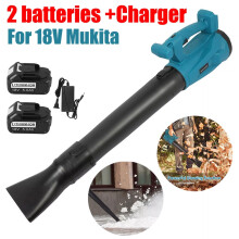 Til 18V Makita-batterier, elektrisk, trådløs løvblæser, With2Home US