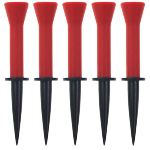 Gummipluggar flexibla 76 mm 10-pack Röda