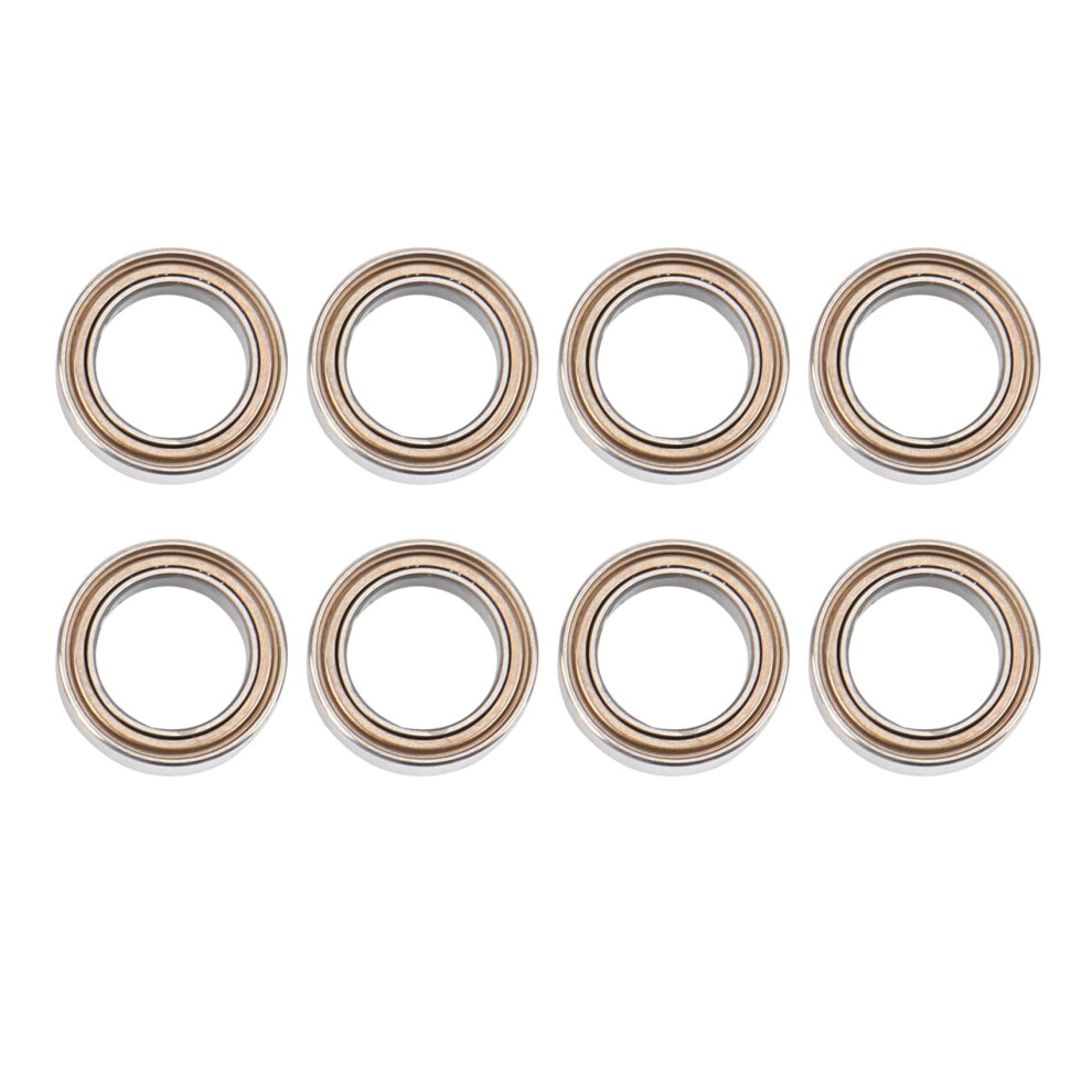 8 Pcs 6.35X9.53x3.17mm Rc Car Bearings, Durable Metal Ball Bearings For Hbx 16889 16890 Sg1601 Parts 9330225618317